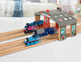 Fisher Price Thomas & Friends Wooden Railway, Vicarstown Station Set - Battery Operated DFW92
