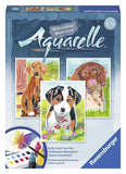 Ravensburger Arts & Crafts Aquarelle Midi - Puppies 29325