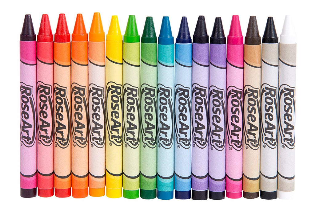 Mattel Rose Art 16-Count Crayons, Packaging May Vary CYV72