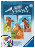 Ravensburger Arts & Crafts Aquarelle Midi - Horses 29320