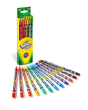 Set of 6 |Crayola Twistables Colored Pencils, 12 ct, School Supplies, Coloring Gifts for Kids, Ages 3 & up