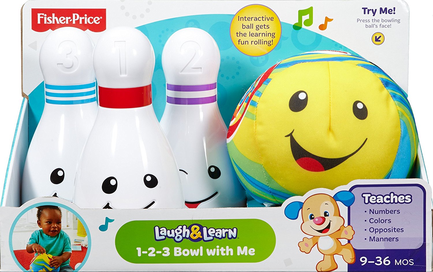Fisher Price Laugh & Learn 1-2-3 Bowl with Me DHC48