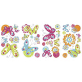 RoomMates Brushwork Butterfly Peel and Stick Wall Decals