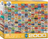EuroGraphics Puzzles Volkswagen Groovy Bus