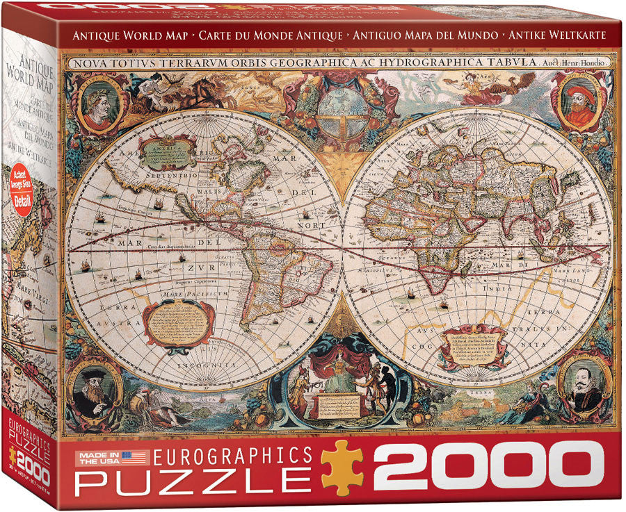 EuroGraphics Puzzles Antique Map of the World