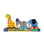 Melissa & Doug Pull-Along Zoo Animals