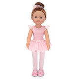 Melissa & Doug Victoria 14-Inch Poseable Ballerina Doll With Leotard and Tutu