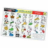 Melissa & Doug Alphabet Write-A-Mat Puzzle (6 Pieces)