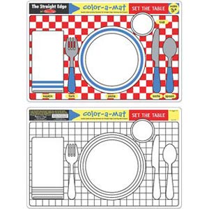 Set the Table Color-A-Mat