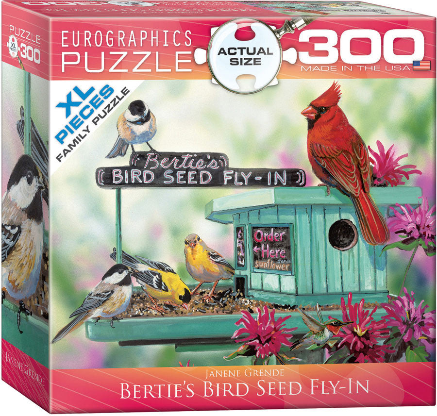 EuroGraphics Puzzles Bertie's Bird Seed Fly Inn by Janene Grende