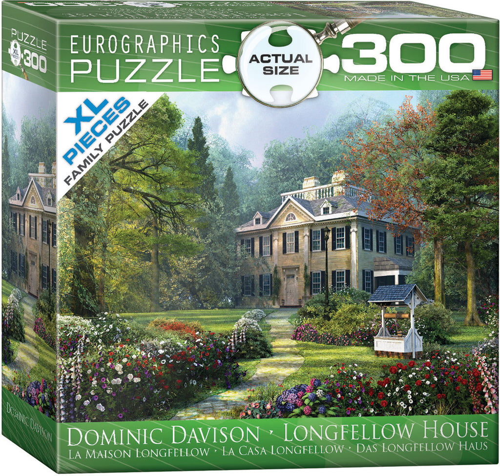 EuroGraphics Puzzles Longfellow Houseby Dominic Davison