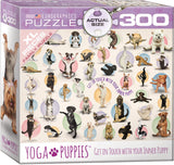 EuroGraphics Puzzles Yoga Puppies (300pc)