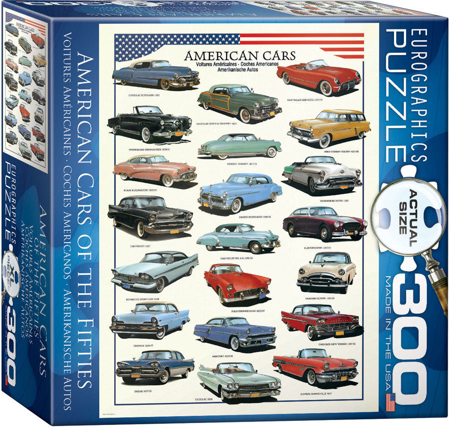 EuroGraphics Puzzles American Cars of the 50s