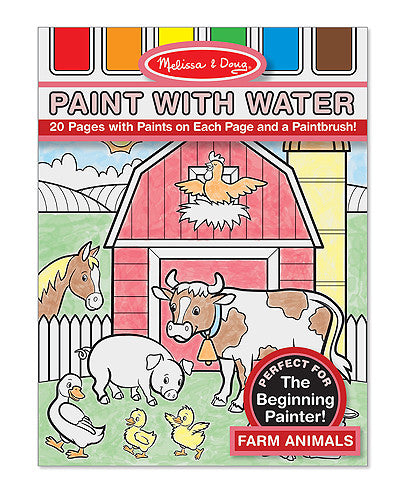 Melissa & Doug Paint with Water - Farm Animals