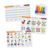 Melissa & Doug Alphabet / Numbers Placemat Bundle