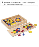 Melissa and Doug Toy, Pattern Blocks and Boards