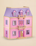 Melissa & Doug Multi-Level Wooden Dollhouse With 19pc Furniture