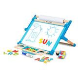 Melissa & Doug Deluxe Double-Sided Tabletop Easel