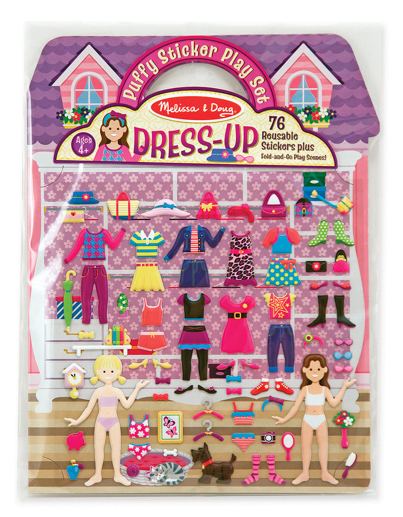 Melissa & Doug Puffy Sticker Play Set - Dress-Up 2195