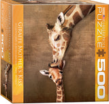 EuroGraphics Puzzles Giraffe Mother’s Kiss