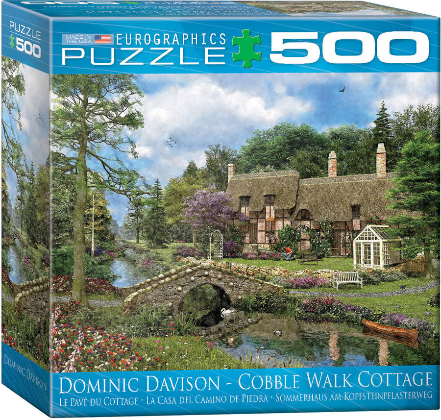 EuroGraphics Puzzles Cobble Walk Cottage by Dominic Davison