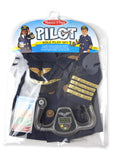 Melissa & Doug Pilot Role Play Costume Set 8500
