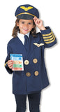 Melissa & Doug Pilot Role Play Costume Set 8500
