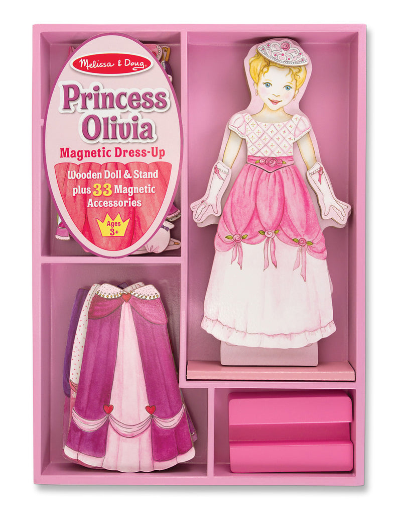 Melissa & Doug Princess Olivia Magnetic Dress Up