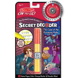 Melissa & Doug On the Go Secret Decoder - Case of the Runaway Ruby