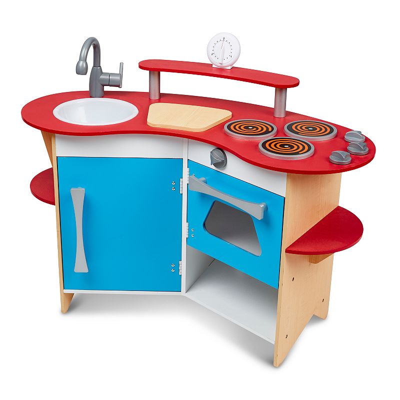 Melissa & Doug Toy, Cook's Corner Wooden Kitchen