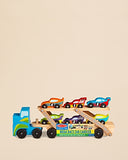 Melissa and Doug Kids' Mega Race-Car Carrier Toy
