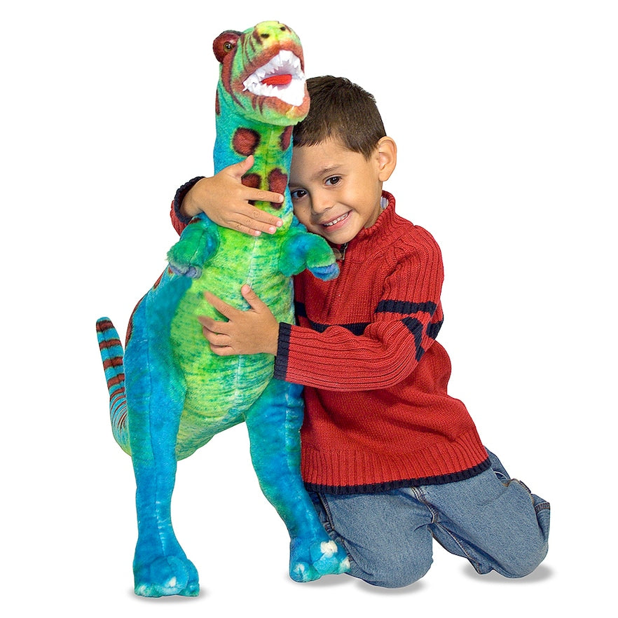 Melissa & Doug Giant T-Rex Dinosaur - Lifelike Stuffed Animal (over 2 feet tall)