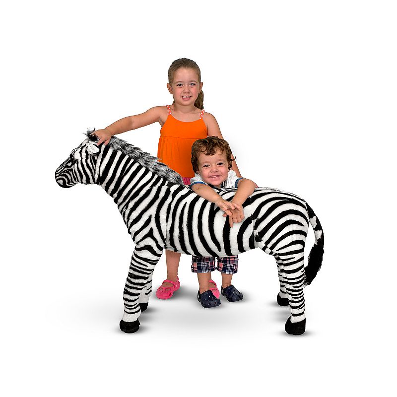 Melissa & Doug Plush Zebra