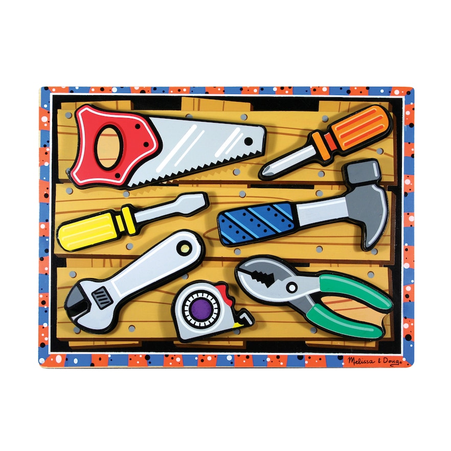 Melissa and Doug Kids Toy, Tools Chunky Puzzle