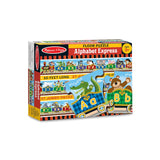 Melissa & Doug Alphabet Express Jumbo Jigsaw Floor Puzzle (27pc, 10 feet long)