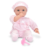 Melissa and Doug Baby Doll, 12" Jenna Doll