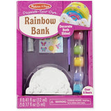 Melissa & Doug Decorate-Your-Own Rainbow Bank Craft Kit