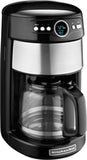 KitchenAid 14-Cup Glass Carafe Coffee Maker- Onyx Black KCM1402