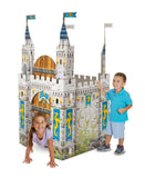 Melissa & Doug Medieval Castle Indoor Corrugate Playhouse (Over 5 Feet Tall)