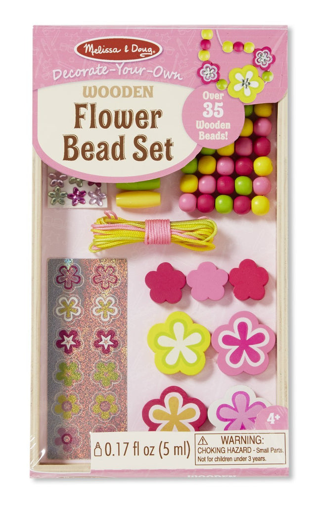 Melissa Doug Flower Bead Set 8827