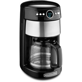 KitchenAid 14-Cup Glass Carafe Coffee Maker- Onyx Black KCM1402