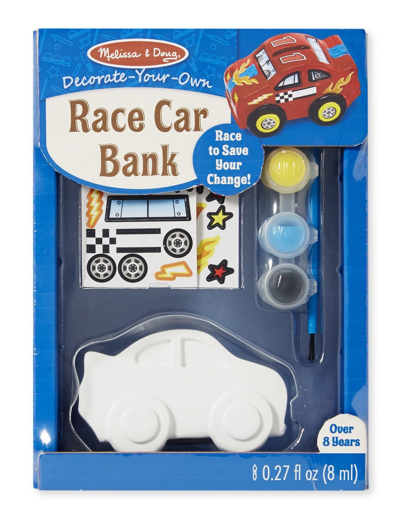 Melissa & Doug Race Car Bank - DYO 8863