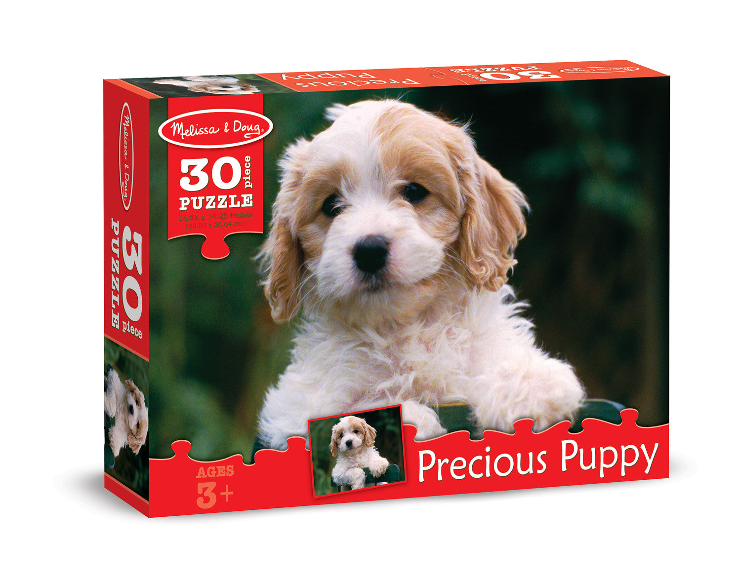 Melissa & Doug 0030 pc Precious Puppy Cardboard Jigsaw 8923