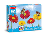 Melissa Doug 0060 pc Dancing Daisies Cardboard Jigsaw 8931