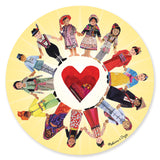 Melissa & Doug 0100 pc Circle of Friends Cardboard Jigsaw 8941