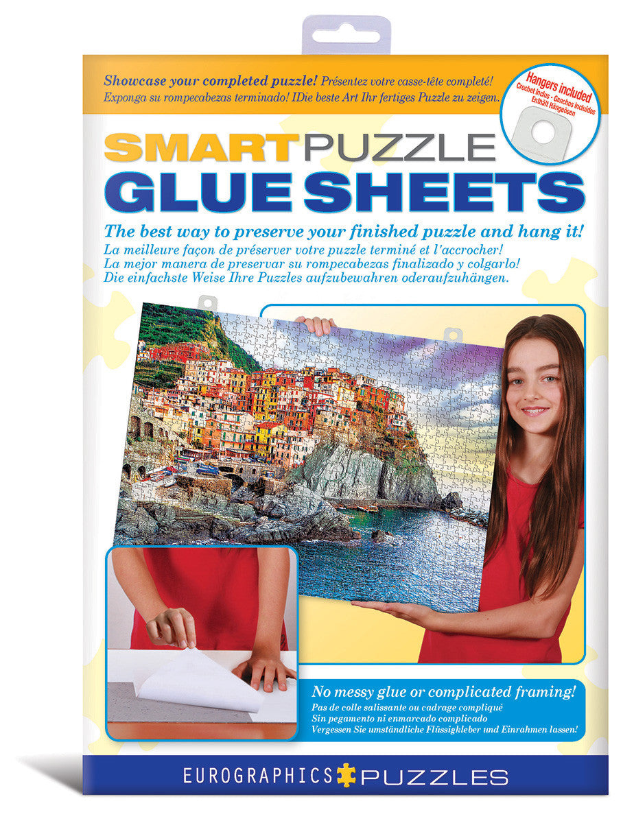 EuroGraphics Puzzles IndividualSmart Puzzle Glue Sheets