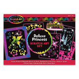 Melissa & Doug Deluxe Princess Scratch Art Set