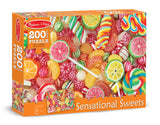 Sensational Sweets Cardboard Jigsaw - 200 Pieces 8977