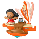 Bundle 2 |Fisher-Price Little People Disney Princess Parade (Ariel & Flounder's + Moana's Float)