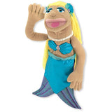 Melissa & Doug Mermaid Puppet With Detachable Wooden Rod for Animated Gestures